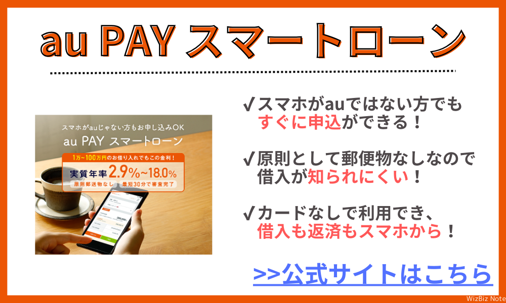 au PAY スマートローン