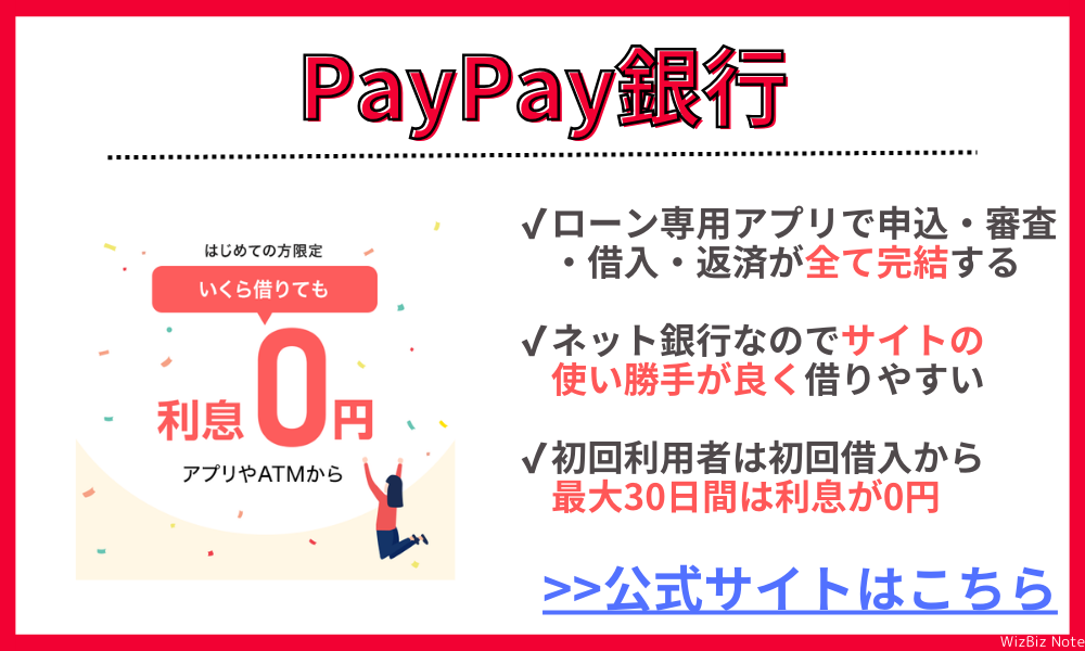 PayPay銀行カードローン