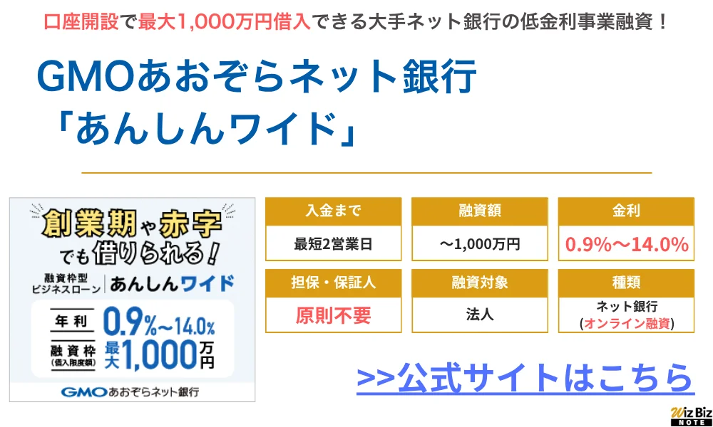 GMOあおぞらネット銀行