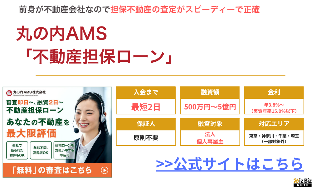 丸の内AMS不動産担保ローン